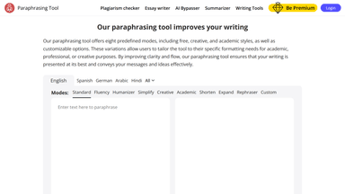 Paraphrasing Tool