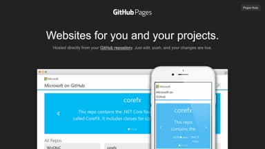 github pages