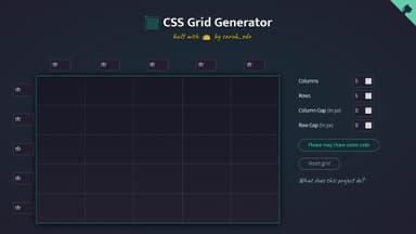 cssgrid-generator