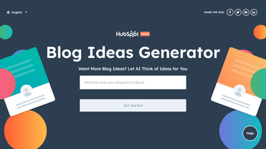 Blog Ideas Generator