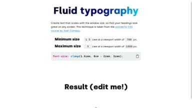 fluid-typography