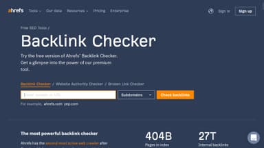 Free Backlink Checker